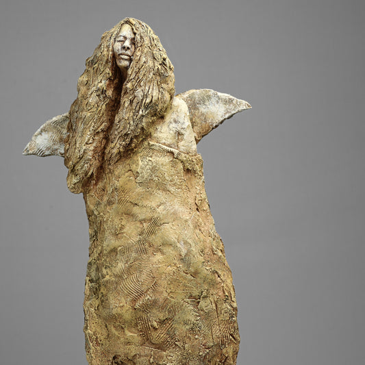 Burza włosów ze skrzydłami